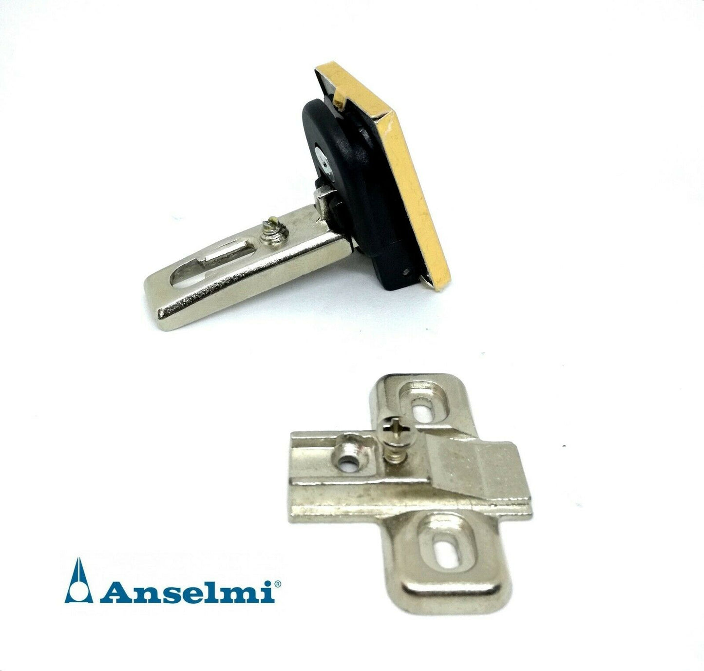 CERNIERA ANTA VETRO SORMONTO BATTUTA ESTERNA ANSELMI 271 ORO CERNIERA PER VETRO