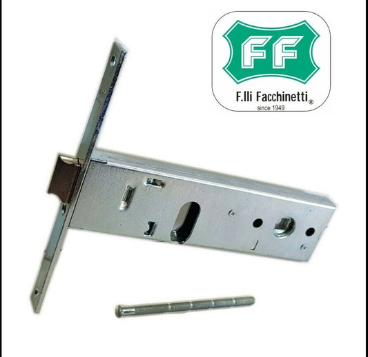 SERRATURA PER CANCELLI PORTE IN FERRO FF Entrata mm.60 DA INFILARE A4160200