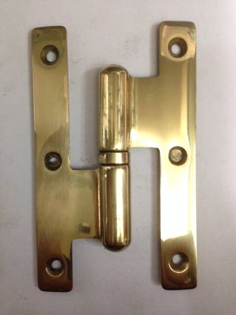 CERNIERA POMELLA IN OTTONE 120x75 PER PORTE IN LEGNO DX/SX - POMELLES B/DRITTO