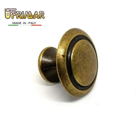 POMOLO PER MOBILI E ANTE BRONZO ORO STILE CLASSICO D.mm.28 TENTORI