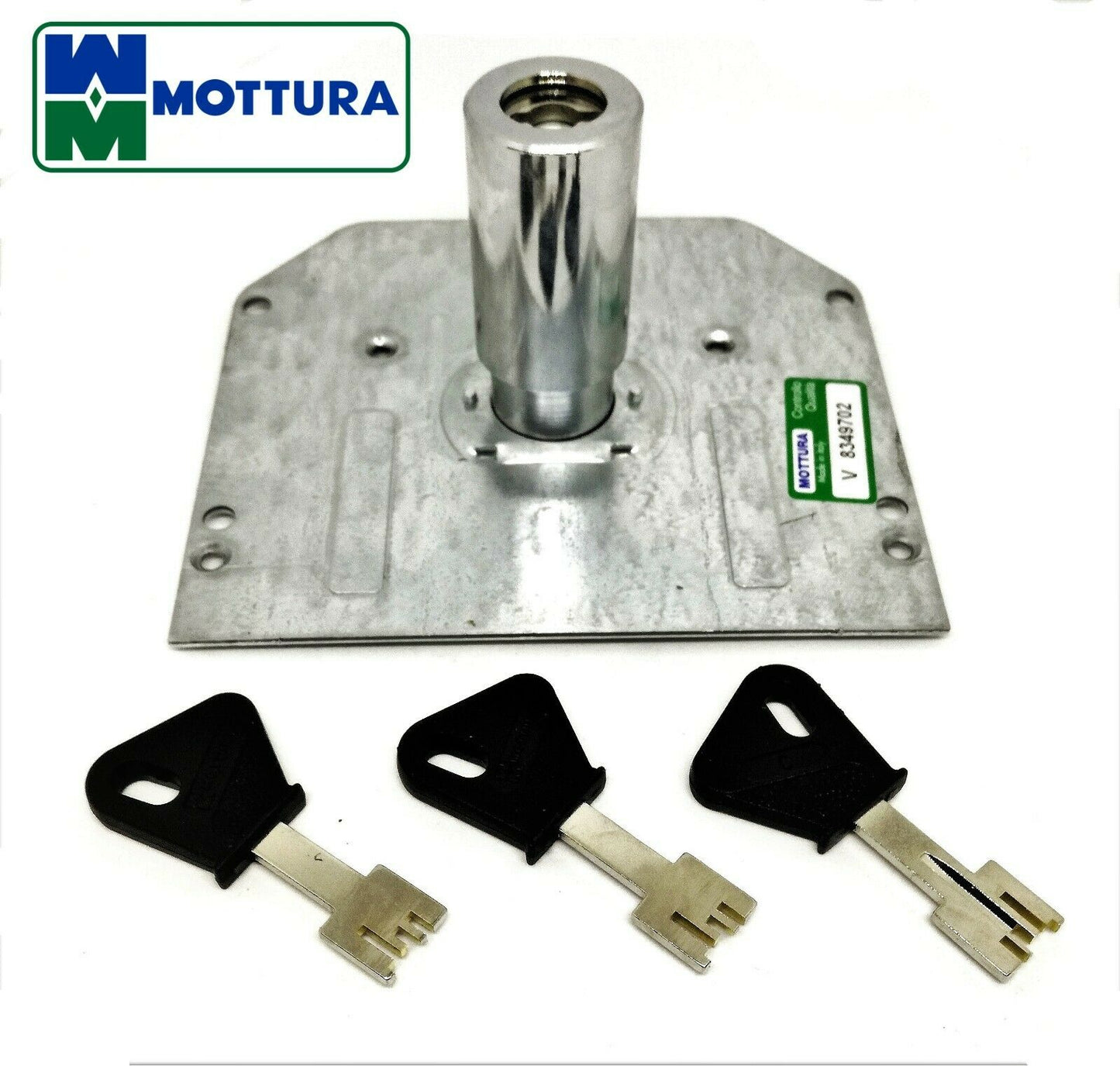 CILINDRO A POMPA MOTTURA 8309 RICAMBIO SERRATURA SPESS. PORTA mm.60 ART.30600/3