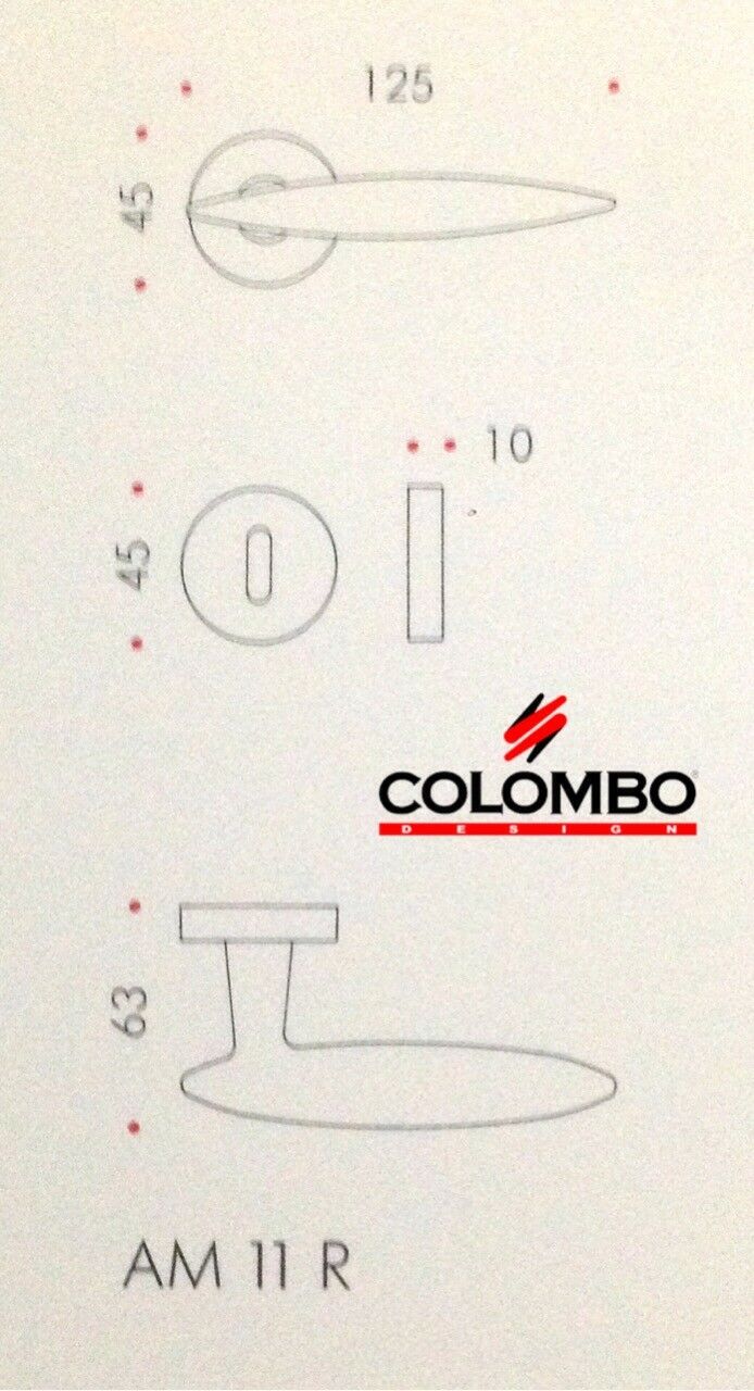 MANIGLIA PER PORTA COLOMBO DESIGN PEGASO AM11R ORO ZECCHINO design A. MEDA