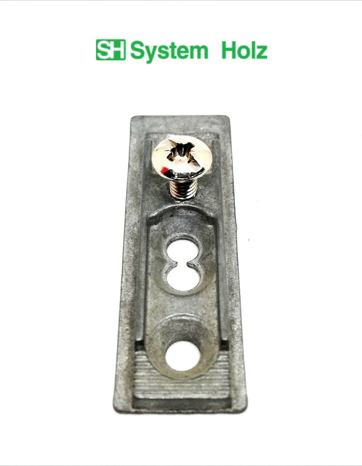 BASETTA PER CERNIERA SYSTEM HOLZ SH PER SERIE 190/200/320/330/350 VARI SPESSORI
