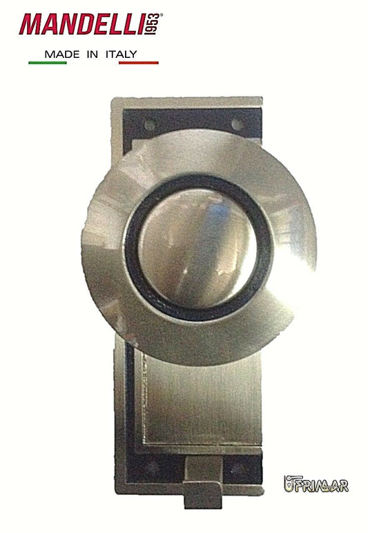 APPENDIABITO A MURO MANDELLI MADE IN ITALY - VINTAGE - ACCIAIO SATINATO