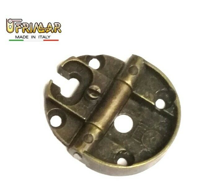 CERNIERE PER MOBILE ANTICO PER ANTE Bronzata FORO mm.35 Gambo D.6 ANSELMI 231