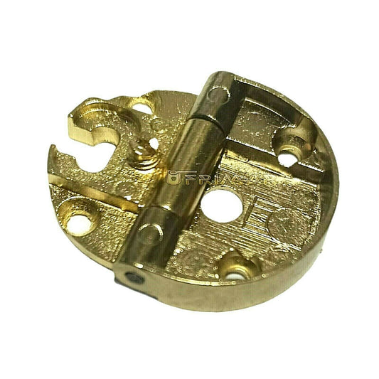 CERNIERA PER MOBILE ANTICO PER ANTE Ottonato FORO mm.35 Gambo D.mm.6 ANSELMI 231