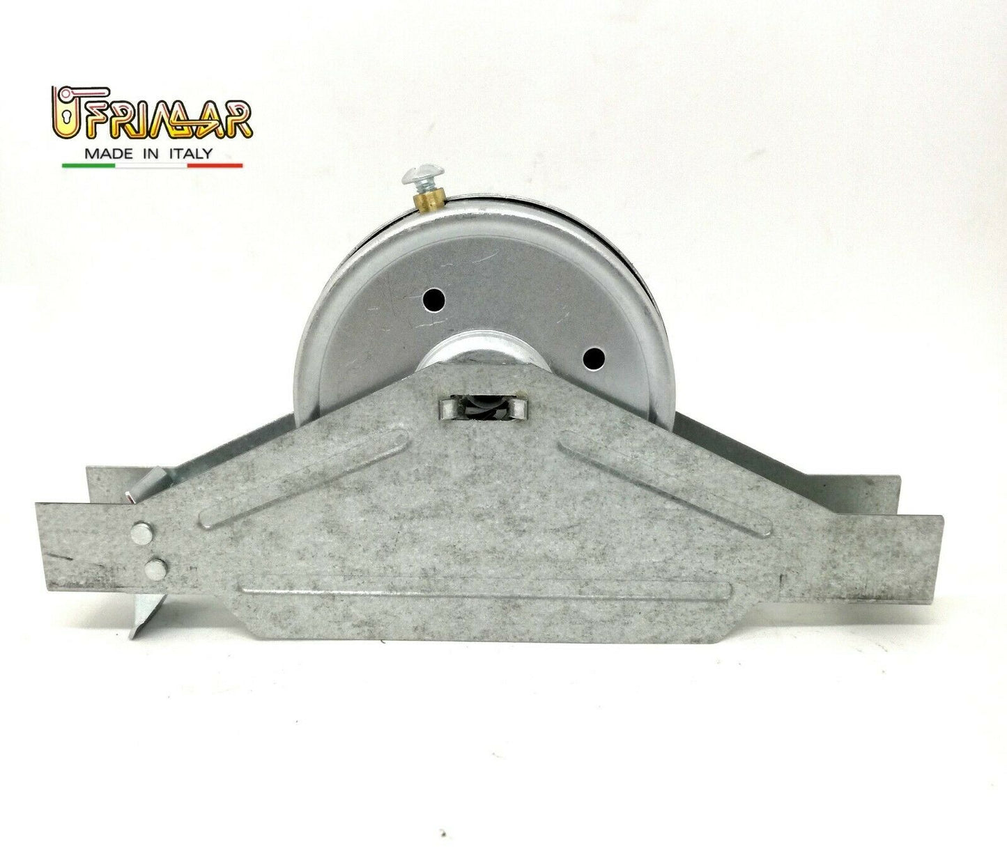 AVVOLGITORE PER TAPPARELLE SEMINCASSO int. mm.165 MT.8 PLACCA NERA METALLO