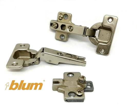 CERNIERA BLUM MODUL PER ANTA LEGNO A SORMONTO FORO 35 CON MOLLA CON BASETTA