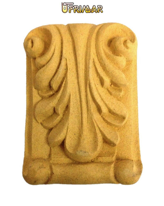 FREGIO PASTA LEGNO PER MOBILI E PORTE mm.83x60 ART.269 GIUSTI FINITURA GREZZA