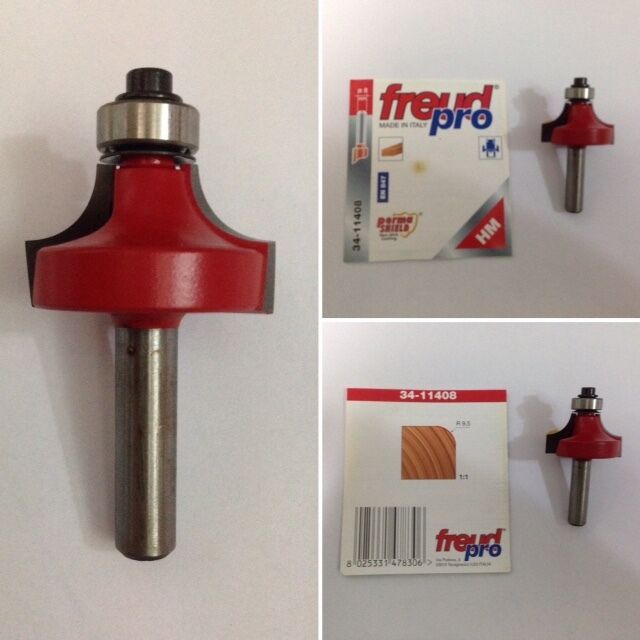 FRESA FREUD PRO HM 34-11408 A RAGGIO CONCAVO CON CUSCINETTO PER FRESATRICE
