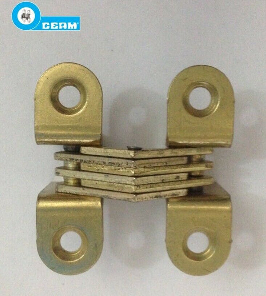 CERNIERA INVISIBILE A SCOMPARSA CEAM 497 mm.39x12 OTTONATO PER MOBILI IN LEGNO