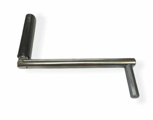 MANIGLIA ARGANELLO L. mm.150 INNESTO ESAGONALE 8 PER TAPPARELLE E AVVOLGIBILI