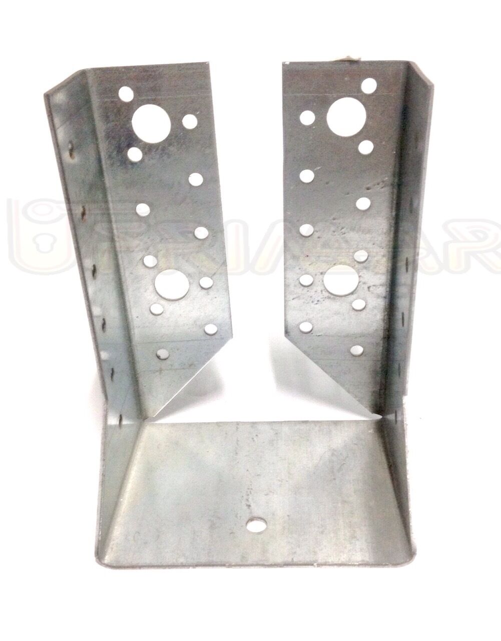 STAFFA SCARPA ANCORAGGIO PER TRAVI IN LEGNO 100x140 SUPPORTO CON ALETTE INTERNE