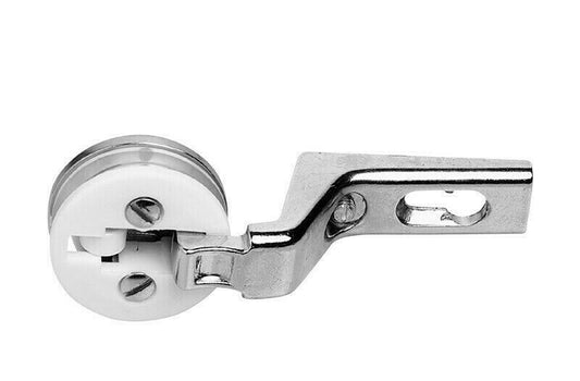 CERNIERA PER VETRO CONFALONIERI UCG 1031 FORO D.mm.29,5 CF01031 CROMO LUCIDO