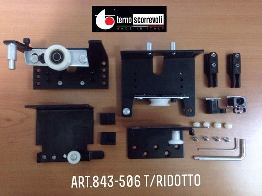 Guarnitura completa 843-506 Terno per Ante Scorrevoli esterne tipo Ridotto