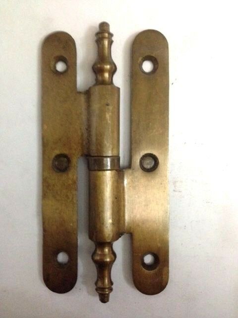 CERNIERA POMELLA IN OTTONE 120x60 PER PORTE IN LEGNO DX/SX - BAROCCO BORDO TONDO