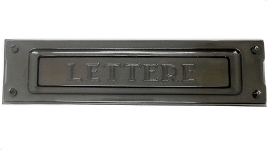 BUCA PER LETTERE BRONZATO ART. 2501 BUCA LETTERE BRONZO APERTURA INTERNA