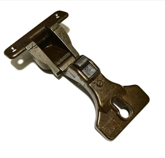 CERNIERA ANSELMI 210 PER ANTE CON BATTUTA FORO mm.35 BRONZATA CERNIERA IN STILE