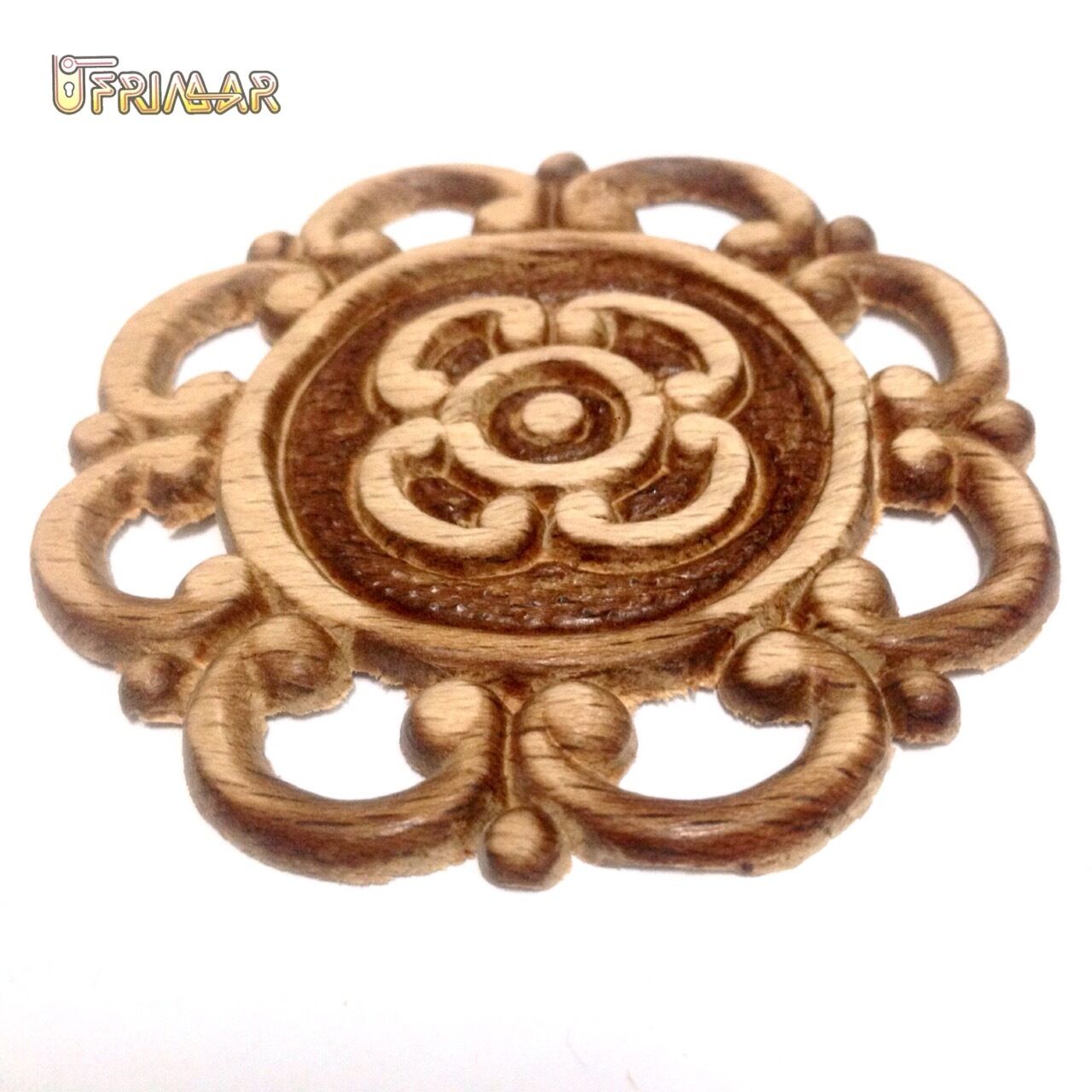 FREGIO IN LEGNO PER PORTE E MOBILI DIAMETRO mm.68