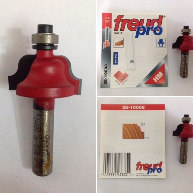 FRESA FREUD PRO HM 38-10008 PER INTAGLI ROMAN OGEE CON CUSCINETTO