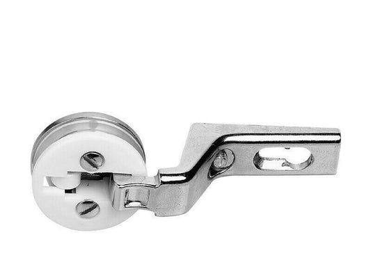 CERNIERA PER VETRO CONFALONIERI UCG 1031 FORO D.mm.29,5 CF01031 NIKEL OPACO