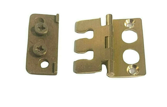 CERNIERE PER MOBILI ANTICHI OTTONATA mm.40x40 COLLO BASSO E BASE REGOLABILE CSS