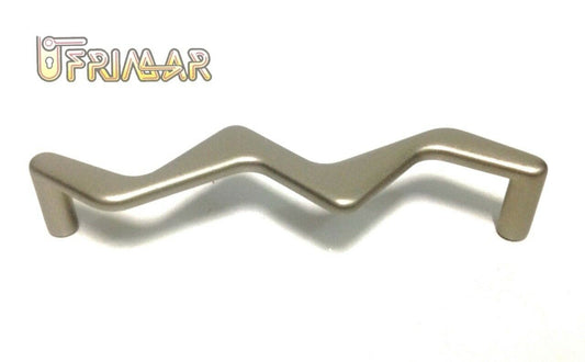 MANIGLIA MOBILE CUCINA BAGNO CAMERETTA INT.mm.128 NIKEL OPACO maniglietta zama