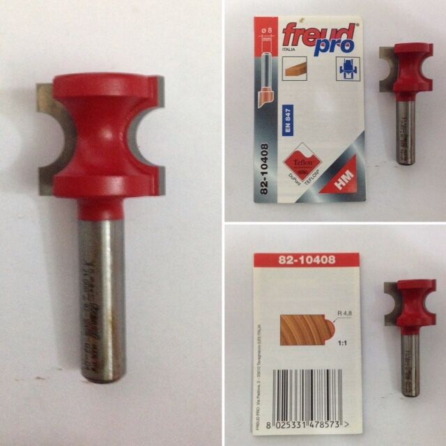FRESA FREUD PRO HM 82-10408 PER INTAGLI MEZZI TONDI PER FRESATRICE LEGNO