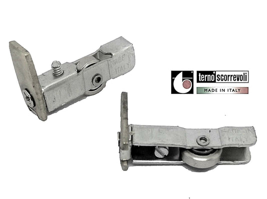 Scorrevole per ante scorrevoli profilo alluminio TERNO art.18 CUSCINETTO ACCIAIO