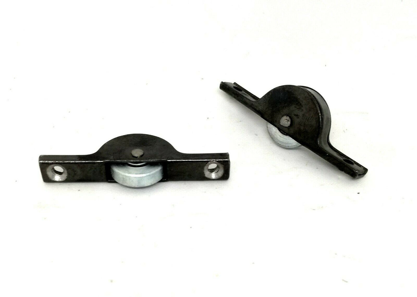 Carrello per ante vetrine scorrevoli con cuscinetti acciaio 56x19x9 pattini