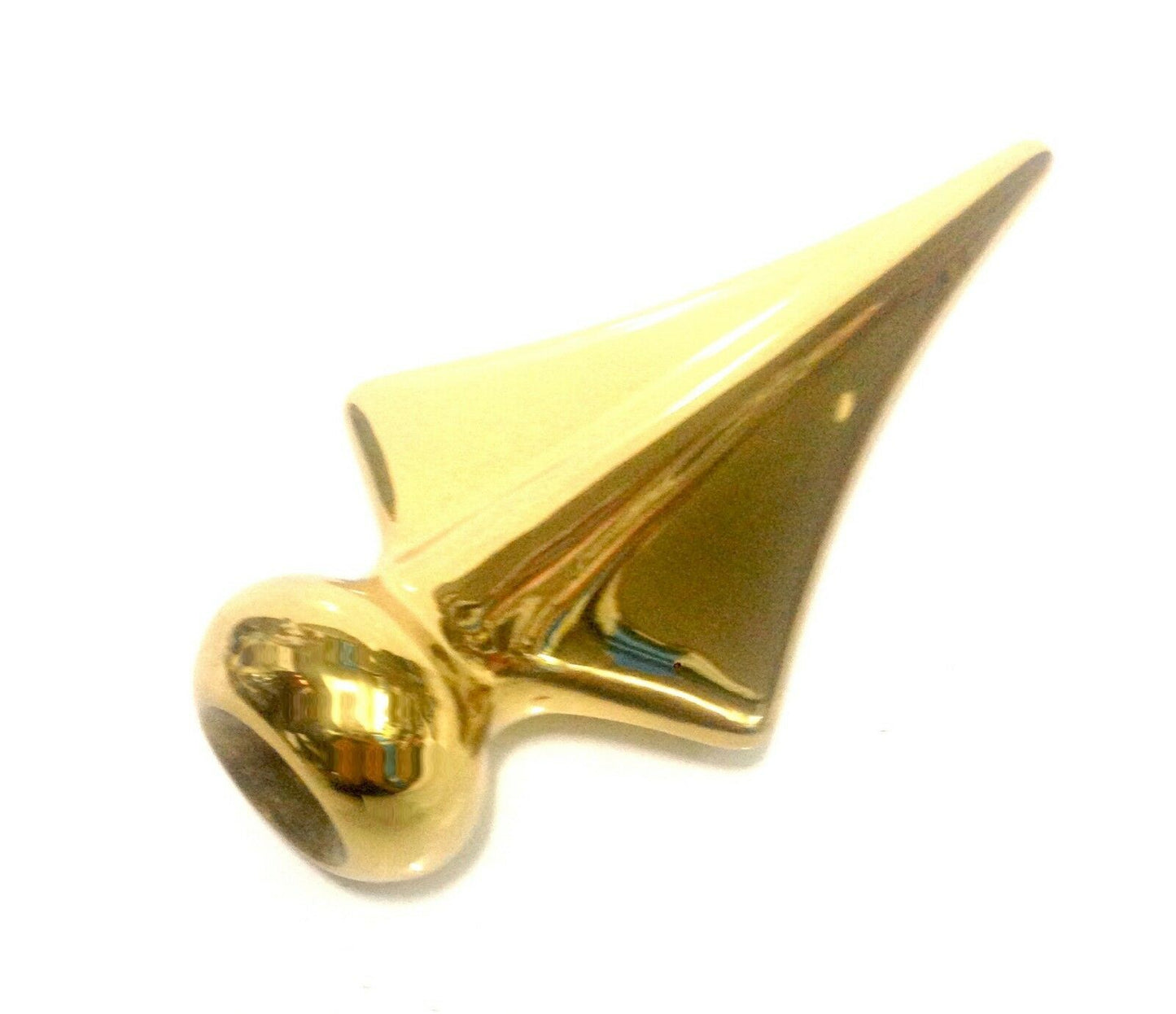 LANCIA OTTONE D.mm.135x65 PER ORNAMENTO LETTO CANCELLO RINGHIERA BASTONI TENDA