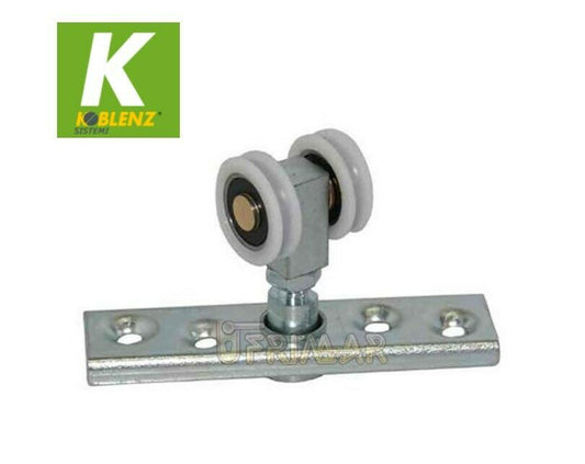 Scorrevole Koblenz serie 0700 portata kg.25 per porte pieghevoli solo scorrevole