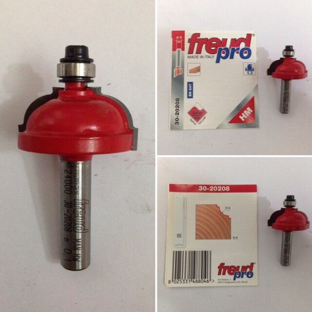FRESA FREUD PRO HM 30-20208 A RAGGIO CONVESSO CON BATTUTA CON CUSCINETTO