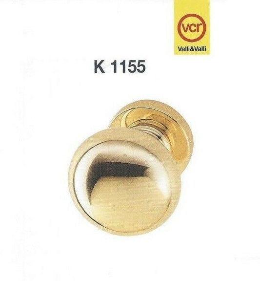 POMOLO POMELLO PER PORTA VALLI E VALLI K1155 ORO LUCIDO D.mm55 POMOLO TONDO