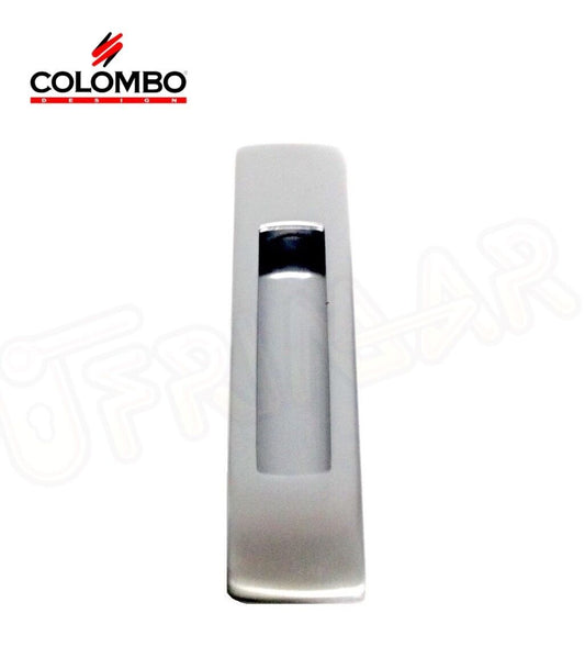 MANIGLIA INCASSO PER PORTE SCORREVOLI COLOMBO ID111 CROMO SAT. SENZA FORO CHIAVE