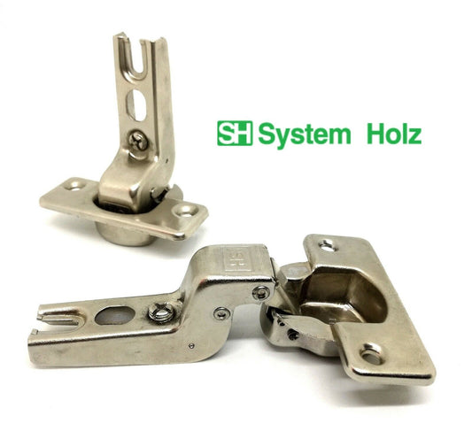 CERNIERA SYSTEM HOLZ SH 363310-S PER ANTA LEGNO BRACCIO ALTO FORO 35 CON SCATTO