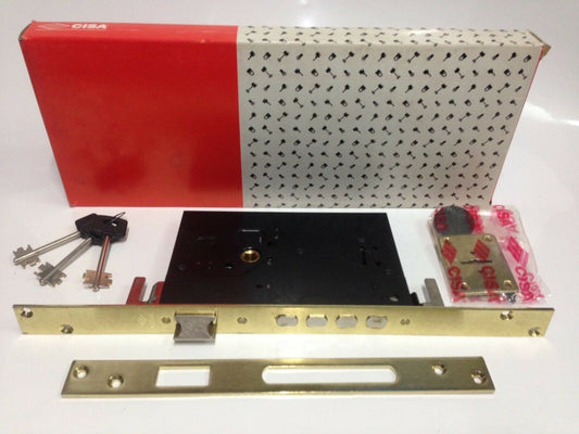 SERRATURA CISA 57265 - 60 DA INFILARE DOPPIA MAPPA CON SCROCCO - ENTRATA mm.60