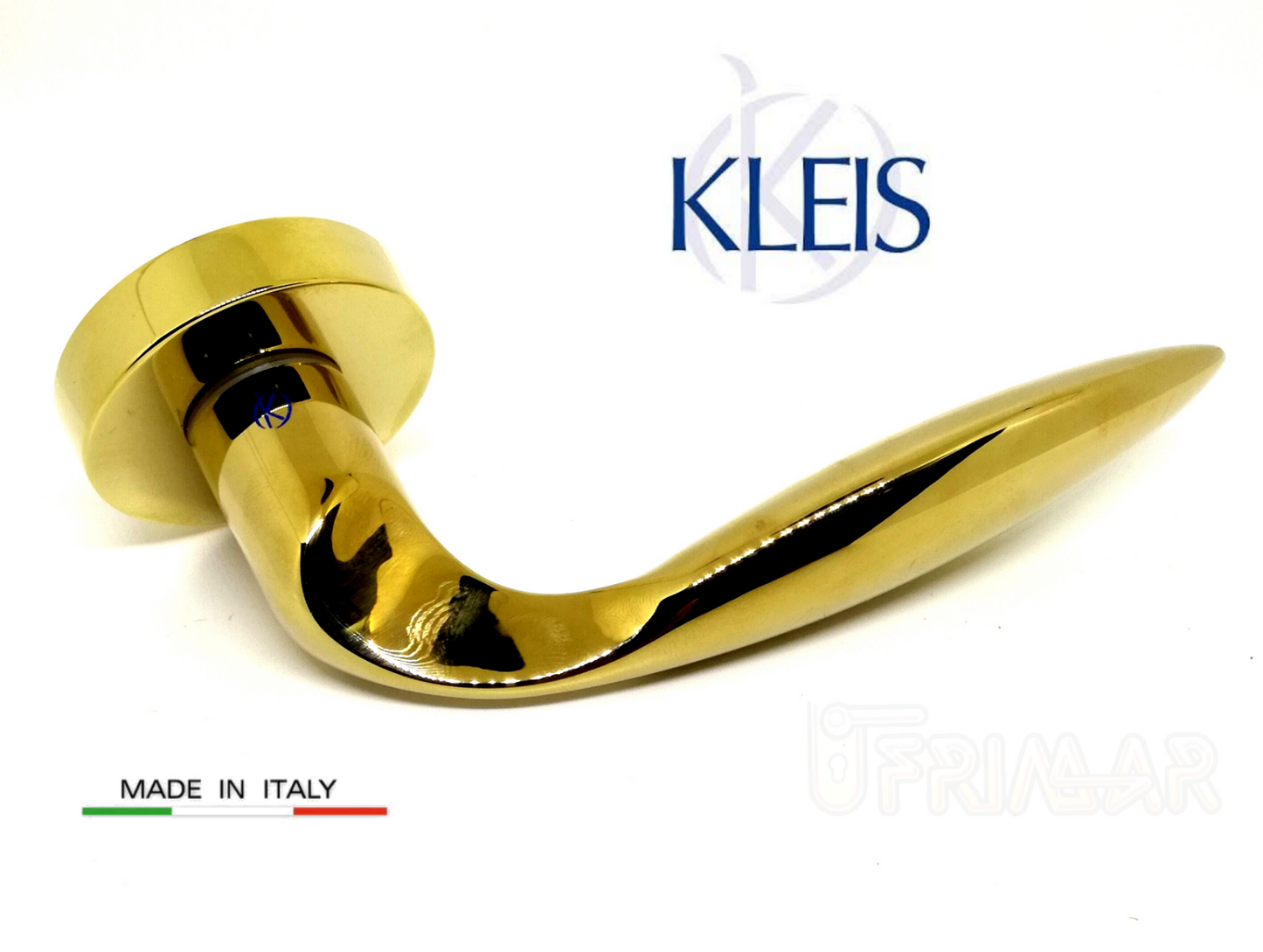 Maniglia KLEIS LIBYA art. 00B1302 Ottone lucido maniglie per porte porte RDS