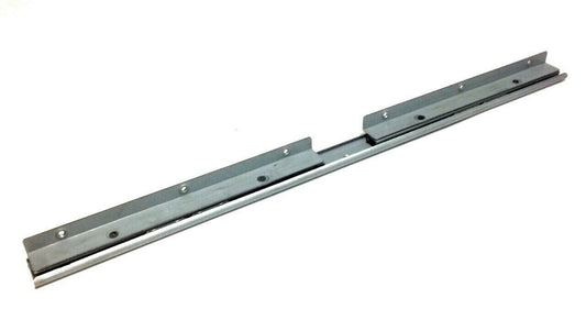 COPPIA GUIDA TAVOLO ALLUNGABILE AL CENTRO CM.80 CON ALETTE ANGOLARI CON SFERE