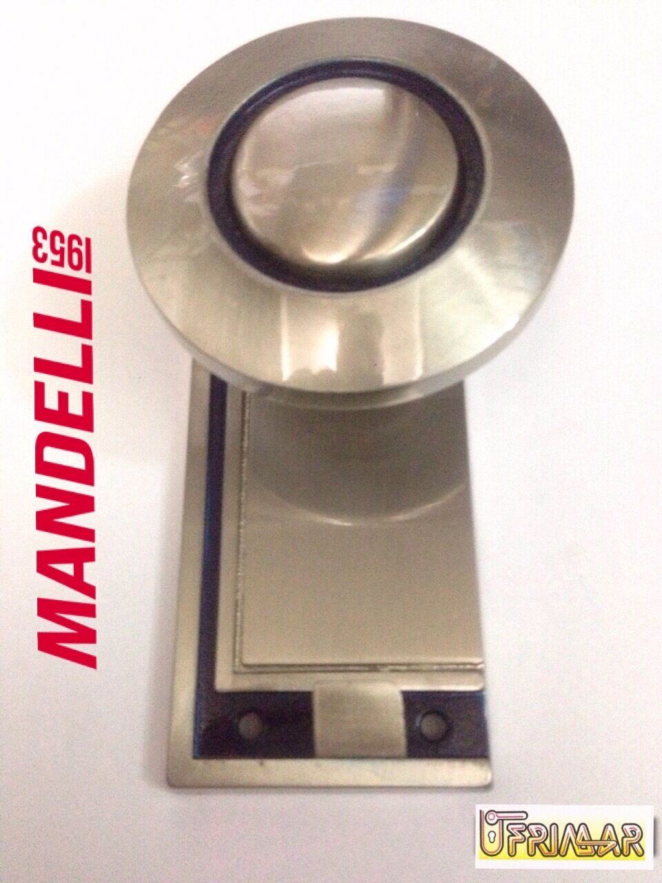 APPENDIABITO A MURO MANDELLI MADE IN ITALY - VINTAGE - ACCIAIO SATINATO
