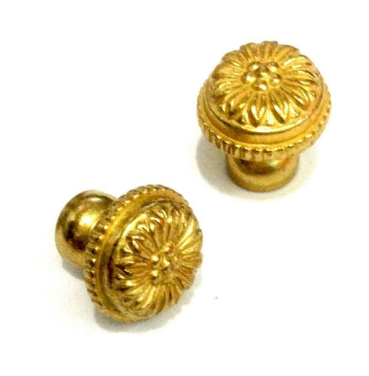 POMELLO PER MOBILE CASSETTO E ANTE IN OTTONE STILE CLASSICO D.mm.15 OMP ART.130