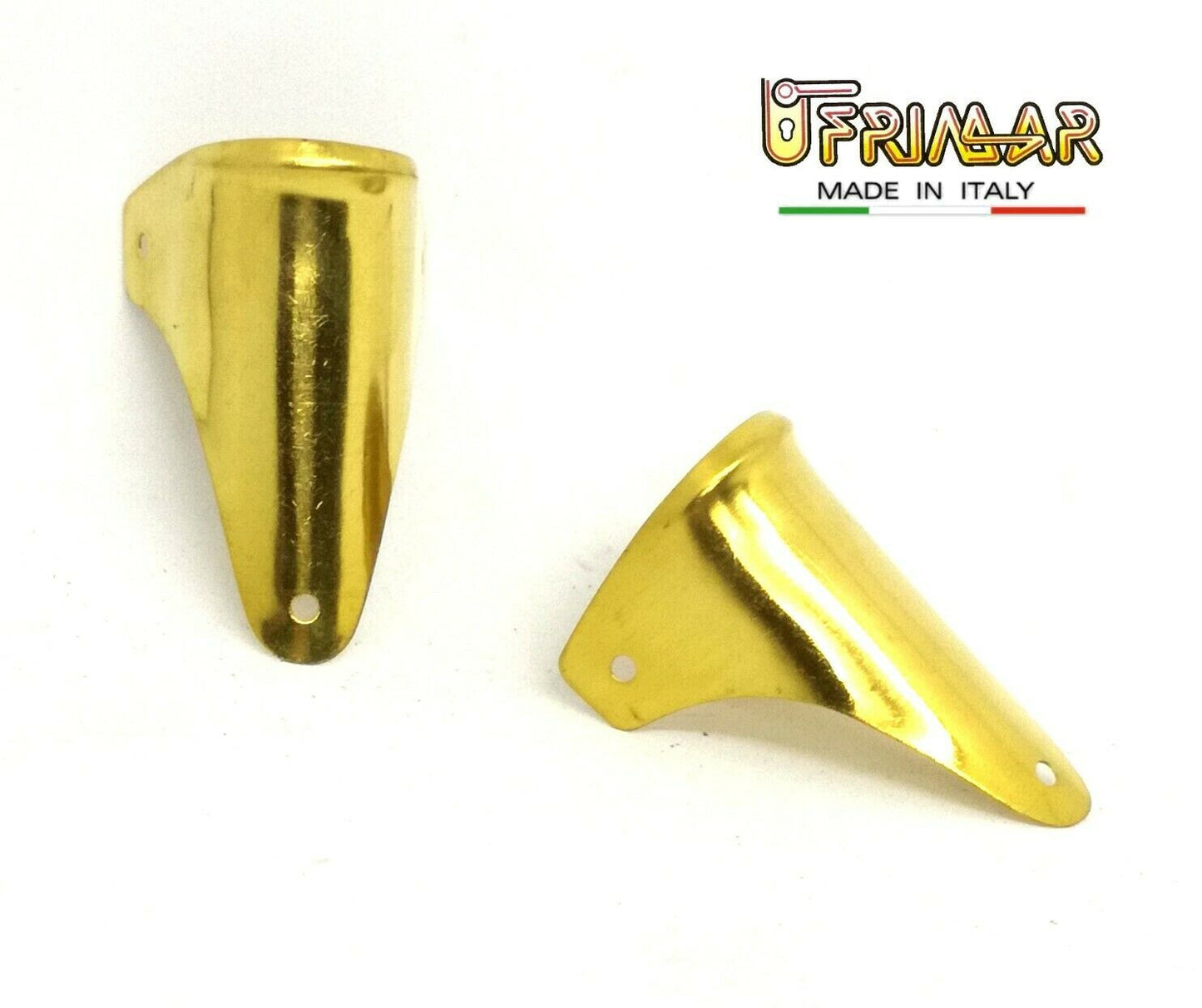 PLACCA OTTONE PER PIEDI GAMBE SEDIE TAVOLI MOBILI ANTICHI H. 48mm RESTAURO