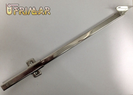 ASTA VASISTAS SNODATA A SCATTO IN OTTONE NICHELATO mm.300