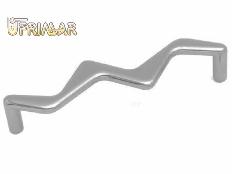 MANIGLIA MOBILE CUCINA BAGNO CAMERETTA INT.mm.128 NIKEL OPACO maniglietta zama