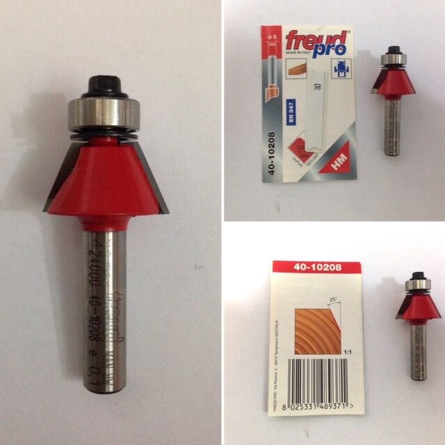 FRESA FREUD PRO HM 40-10208 PER SMUSSARE CON CUSCINETTO PER FRESATRICE LEGNO