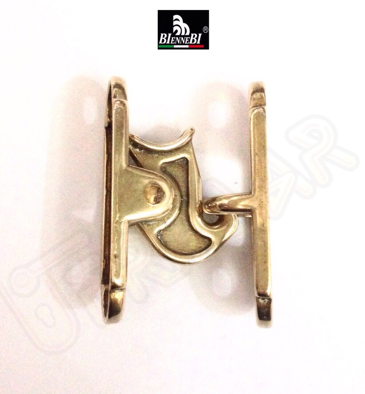 FERMASCURO CHIUSURA PER ANTE IN OTTONE CON GACIO AUTOMATICO A MOLLA CON INCONTRO