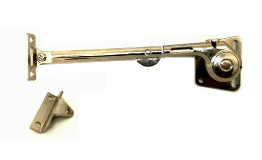 VASISTAS BRACCETTO PER RIBALTE IDRAULICO FORZA REGOLABILE LATO DESTRO CROMO