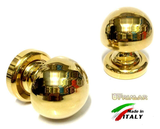 POMOLO POMOLI PER PORTA OTTONE PVD D.mm.55 FISSO/GIREVOLE OMP PORRO ART.17055