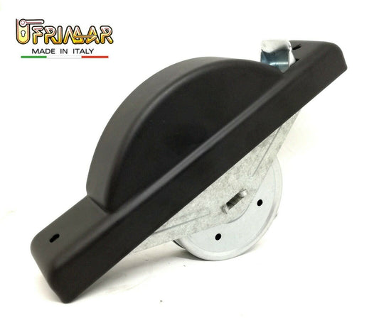 AVVOLGITORE PER TAPPARELLE SEMINCASSO int. mm.165 MT.8 PLACCA NERA METALLO