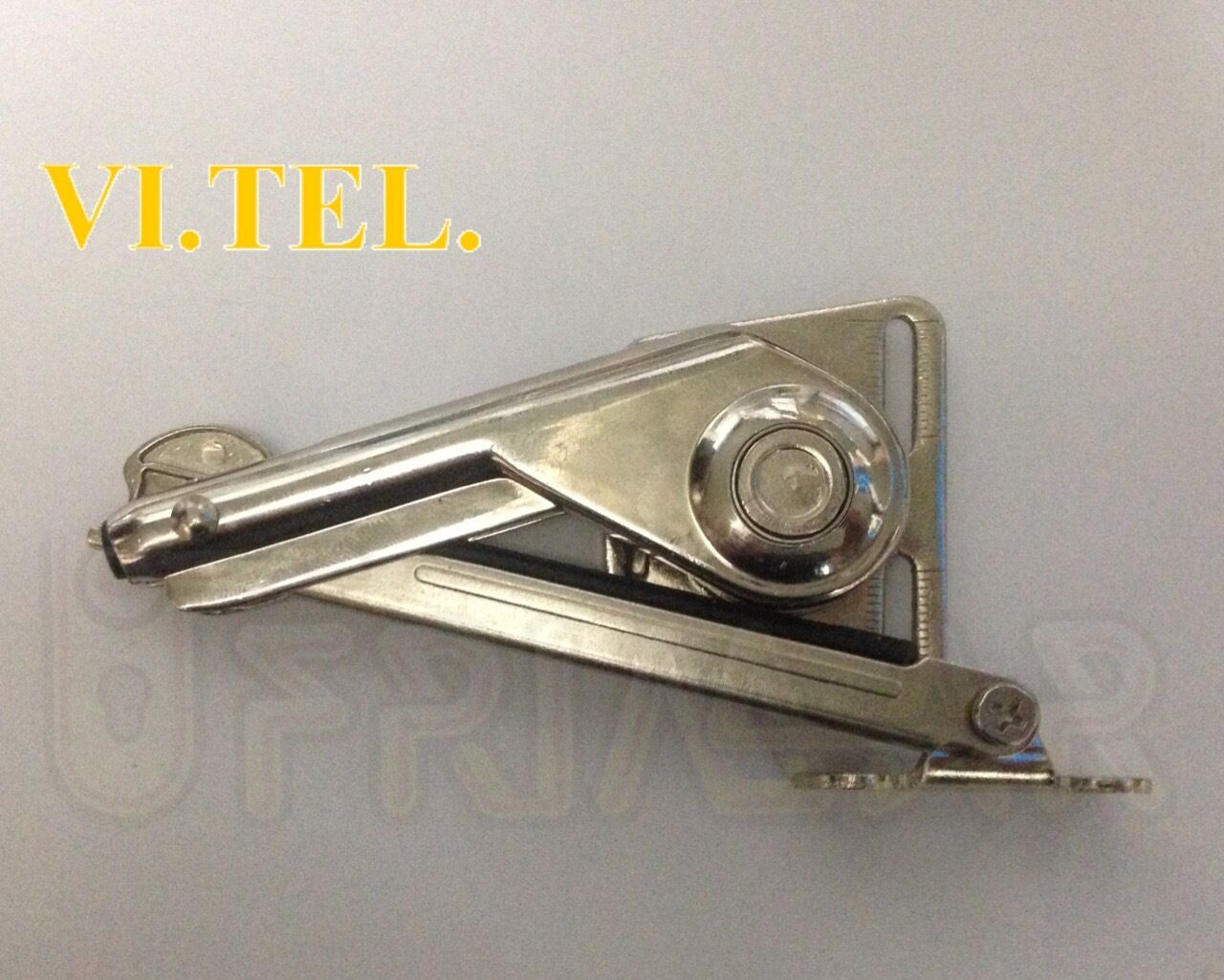 VASISTAS BRACCETTO PER RIBALTE IDRAULICO FORZA REGOLABILE LATO DESTRO CROMATO